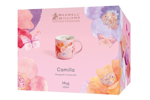 Кружка Camilla, розовая 0,45 л Maxwell & Williams