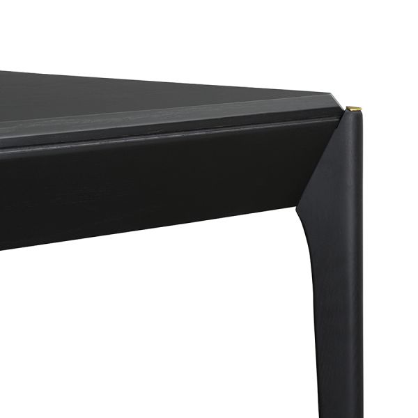 Стол обеденный aska 85х180 см черный