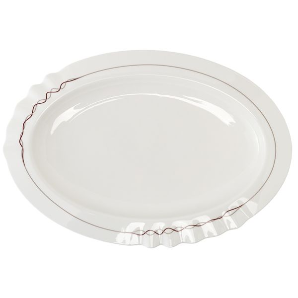 Блюдо сервировочное из коллекции canto, 36х25см Tkano