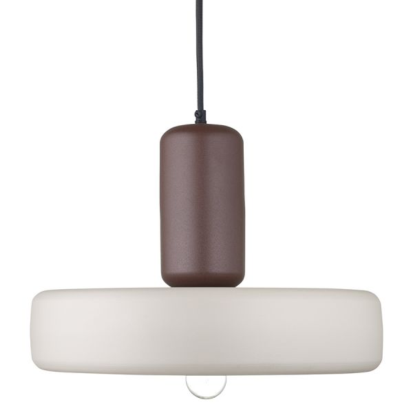 Светильник потолочный juko, D43х31 см, сливовый/бежевый Bergenson Bjorn