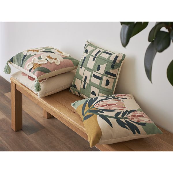 Подушка декоративная garden flower из коллекции ethnic, 45х45 см Tkano