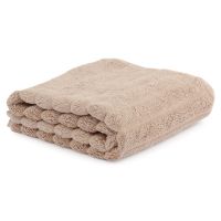 Полотенце для рук waves бежевого цвета из коллекции essential 50х90 см