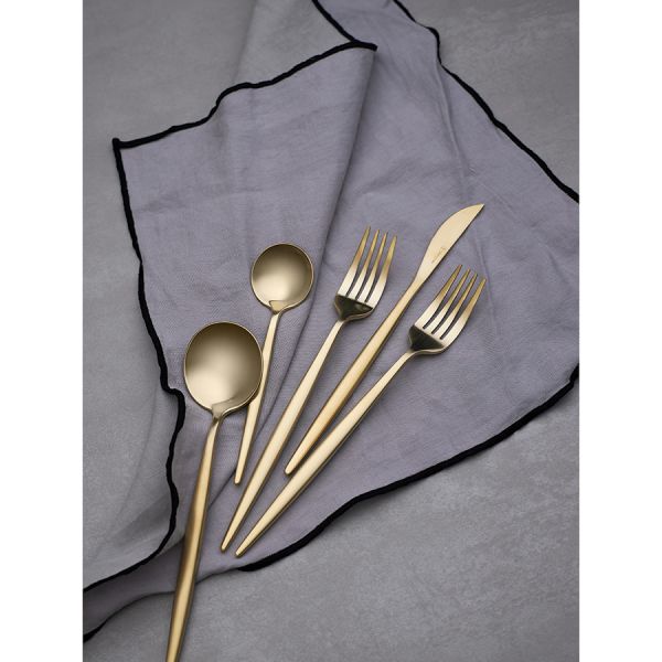 Набор столовых приборов globe, золотистые матовые, 16 предметов Liberty Jones