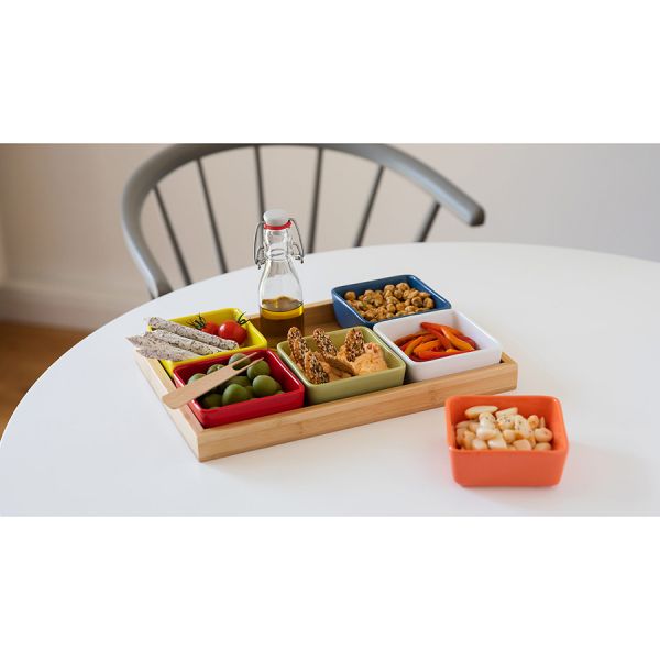 Набор из подноса из менажниц 6 шт