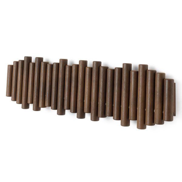 Вешалка настенная picket, 8 крючков, состаренный грецкий орех Umbra