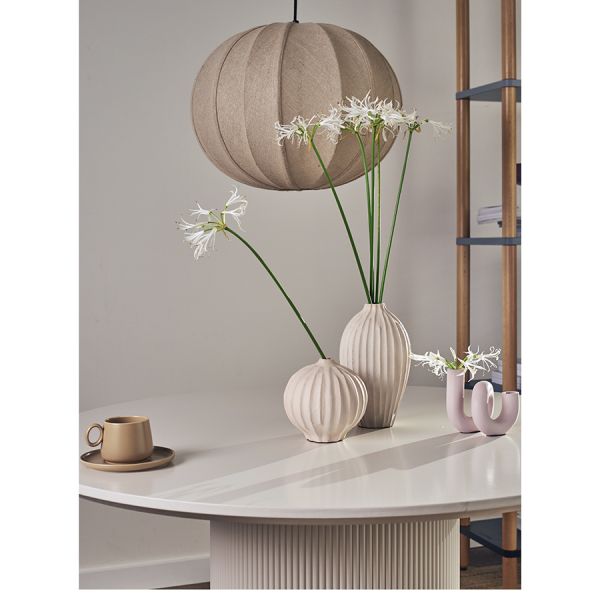 Стол обеденный loun, D120 см, белый Bergenson Bjorn