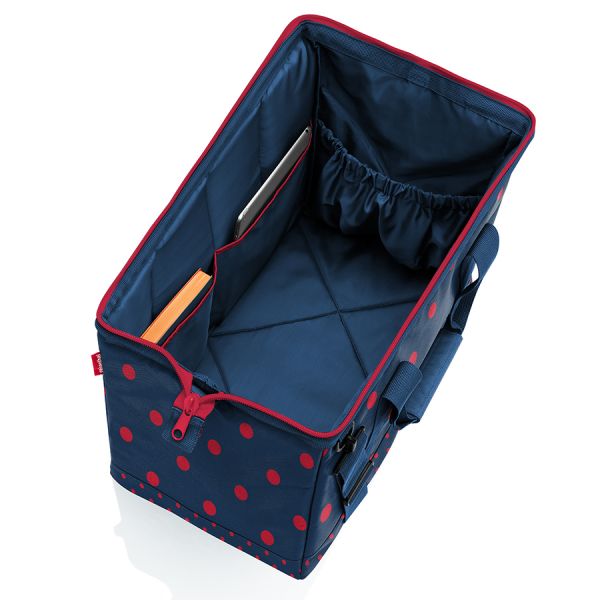 Сумка allrounder l mixed dots red