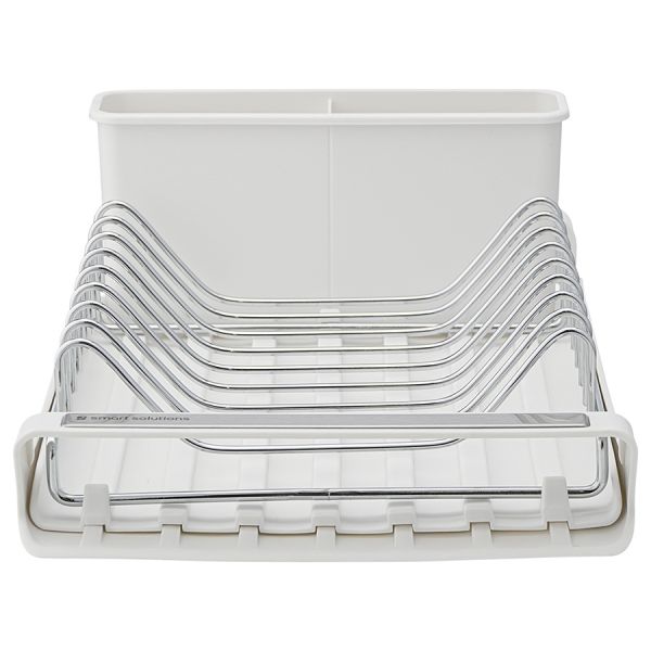 Сушилка для посуды atle раздвижная малая, белая Smart Solutions