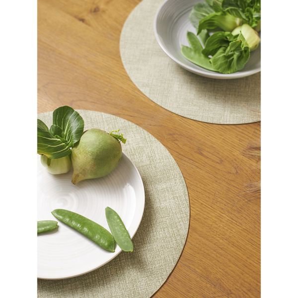 Набор из 2-х сервировочных салфеток leanera, D35 см, мятные Liberty Jones