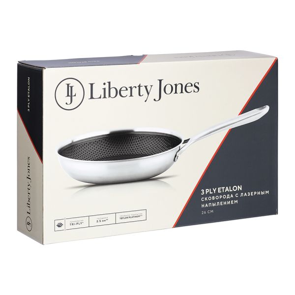 Сковорода 3ply etalon с лазерным напылением, 28 см Liberty Jones
