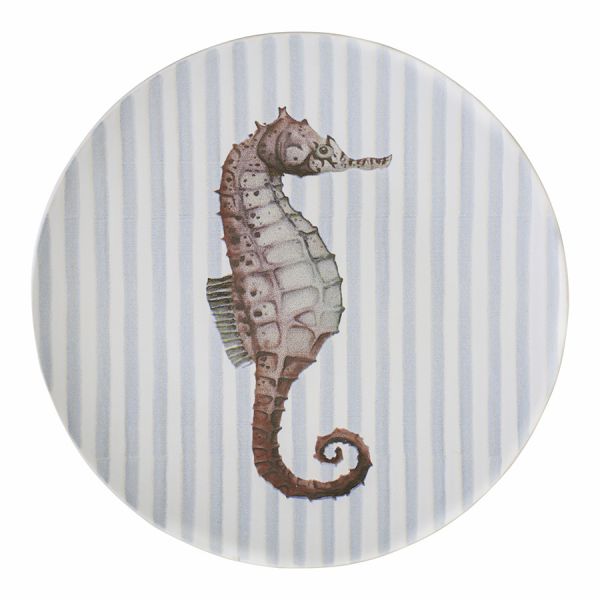 Набор из четырех тарелок aquarium из коллекции sea treasures 21.5 см Tkano