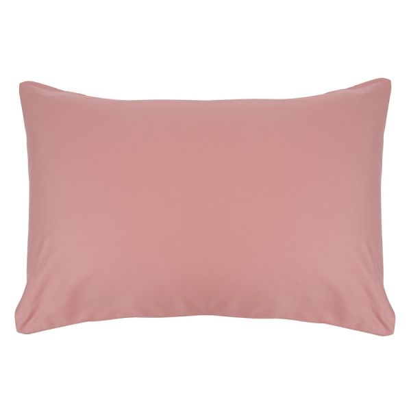 Набор из двух наволочек из сатина темно-розового цвета из коллекции essential 50х70 см
