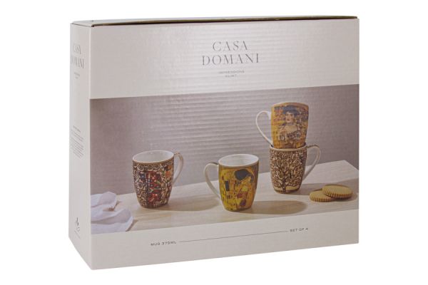 Набор кружек Климт 0,375 л 4 шт