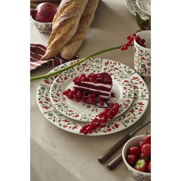 Тарелка love birds из коллекции birds of paradise 28 см Liberty Jones