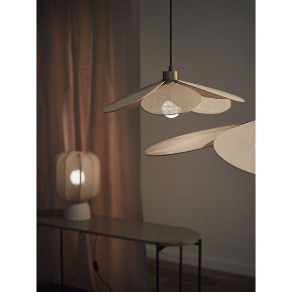 Светильник подвесной kamille, D79 см, бежевый Bergenson Bjorn