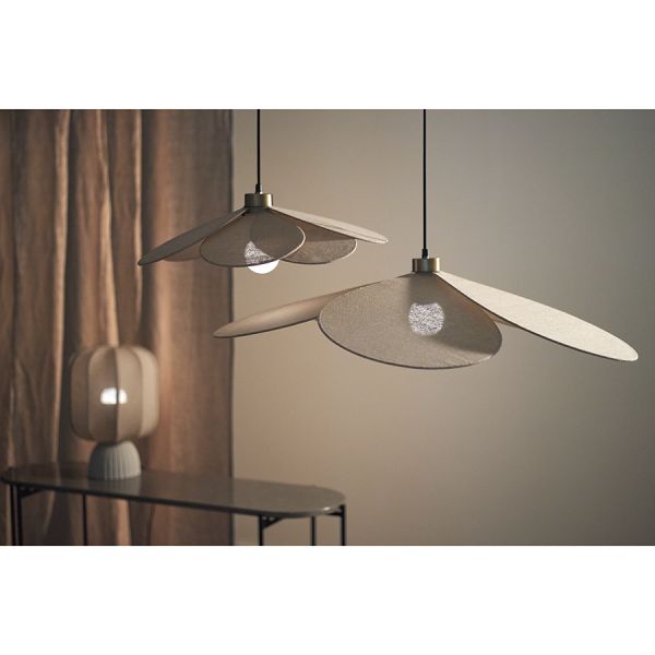 Светильник подвесной kamille, D79 см, бежевый Bergenson Bjorn