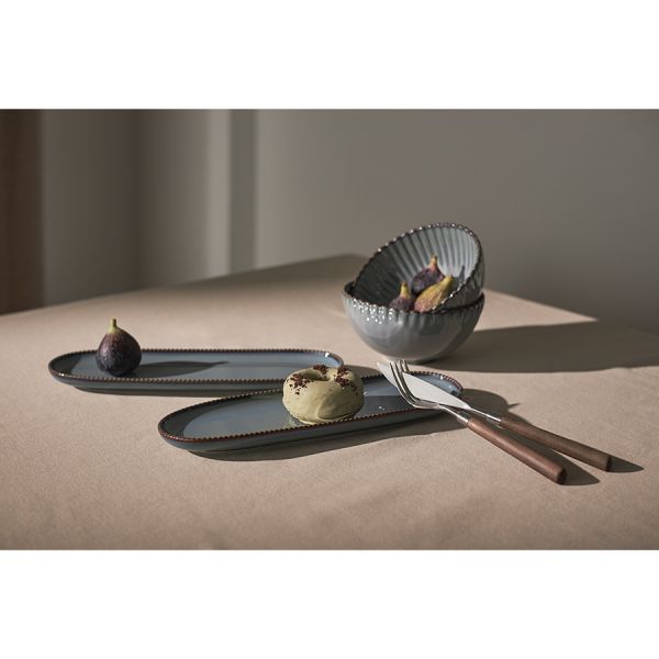 Набор из двух салатников темно-серого цвета из коллекции kitchen spirit 750 мл