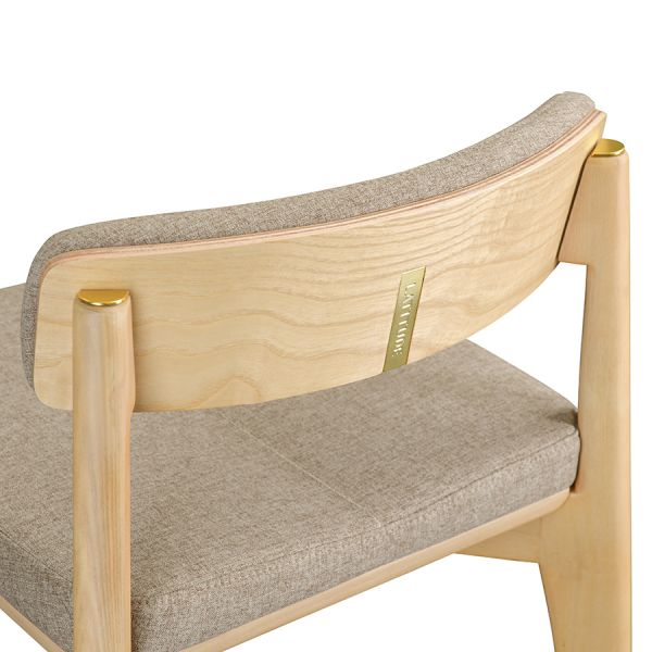 Стул барный aska рогожка ясень/бежевый Latitude