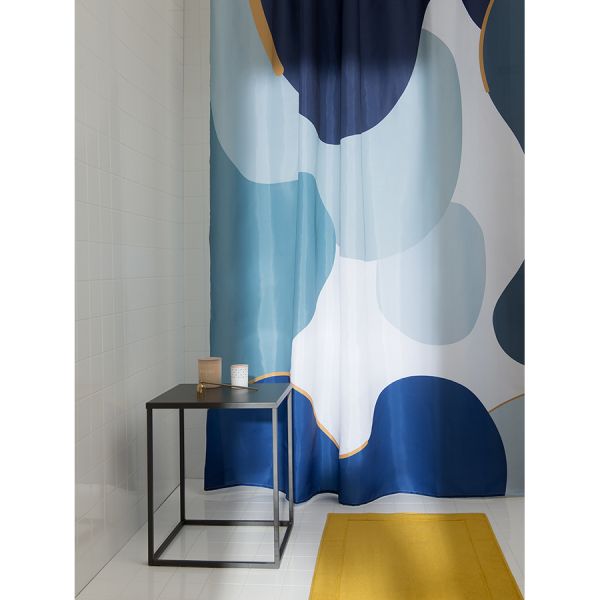 Коврик для ванной горчичного цвета