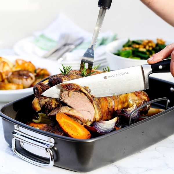 Форма для запекания с антипригарным покрытием и решеткой, 40x28x7.5 см MasterClass KITCHEN CRAFT
