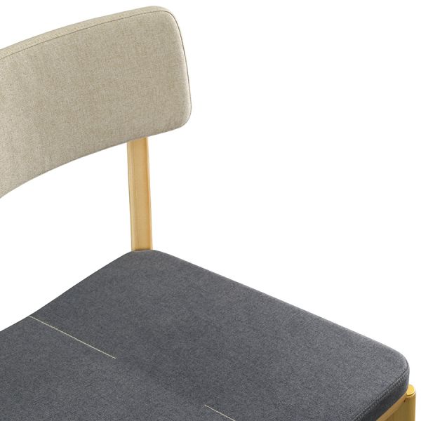 Стул aska рогожка ясень/бежевый/темно-серый Latitude