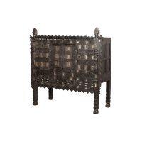 Консоль XIX век, Индия 148x54x145 см dark brown ROOMERS ANTIQUE