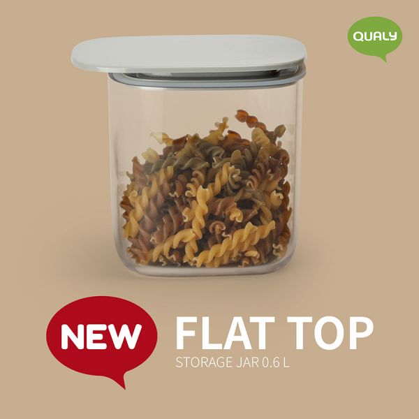 Контейнер для хранения с плоской крышкой 600 мл синий