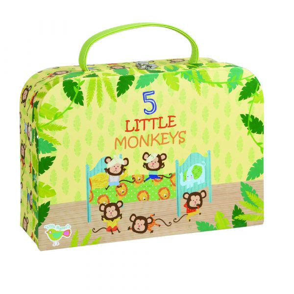 Набор посуды для сервировки CHURCHILL «Обезьянки» детский 4 предмета в коробке 