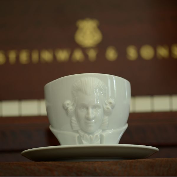 Чайная пара talent wolfgang amadeus mozart 260 мл белая