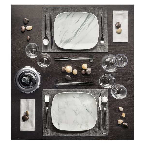 Коврик сервировочный Tiffany серый Guzzini