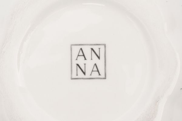 Кружка 520 мл, керамика, белая, в крапинку, Тыква, Light pumpkin ANNA LAFARG
