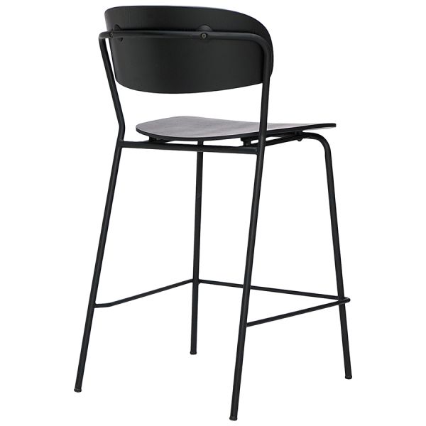 Стул полубарный torfrid, черный Bergenson Bjorn