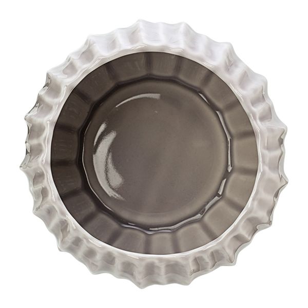 Набор из 2 салатников actinia серого цвета из коллекции sea treasures Tkano