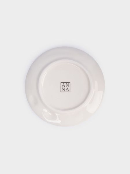 Пара чайная на 1 персону, 2 предмета, 370 мл, керамика, молочная, Тюльпаны, Tulip
