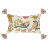 Чехол на подушку декоративный exotic birds из коллекции ethnic, 35х60 см Tkano