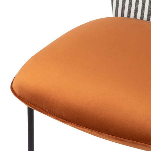 Стул pompadour, велюр, терракотовый Bergenson Bjorn