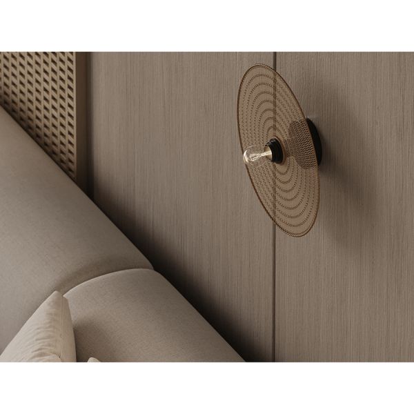 Светильник настенный vinger, D37,5х19 см, бежевый Bergenson Bjorn