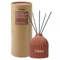 Диффузор ароматический green tea & pear blossom из коллекции edge, 200 мл, терракотовый Tkano
