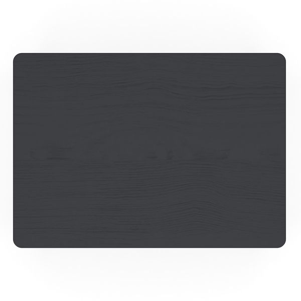 Столик кофейный saga, 50х70 см, темно-серый Latitude