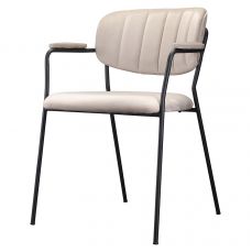 Кресло eirill велюр серо-бежевое Bergenson Bjorn