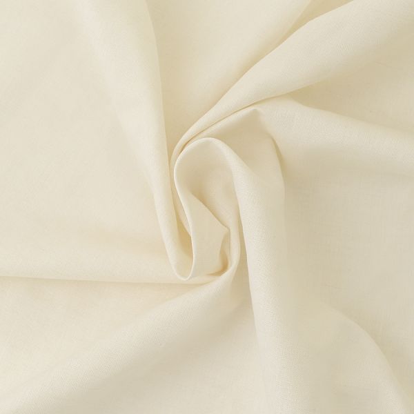 Штора из хлопка и льна кремового цвета из коллекции essential, 150х290 см Tkano