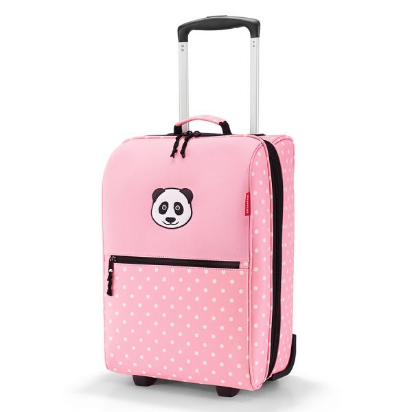 Чемодан детский trolley xs panda dots pink