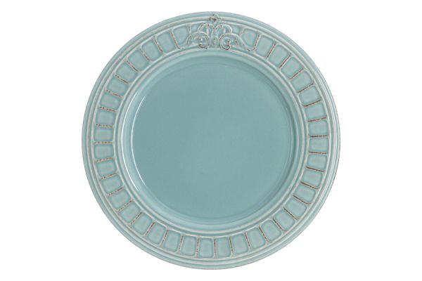 Тарелка обеденная Venice 25.5 см голубой Matceramica