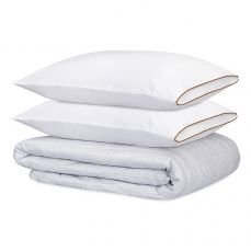 Комплект постельного белья из сатина из коллекции meditation, caramel, 150х200 см Tkano