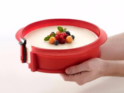 Форма разъемная силиконовая с керамическим блюдом 23 см LEKUE 