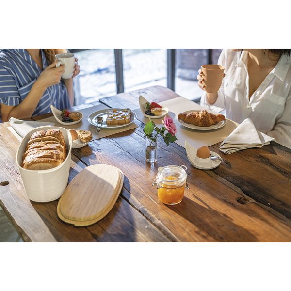 Набор подставок для яиц tierra, молочные, 2 шт Guzzini
