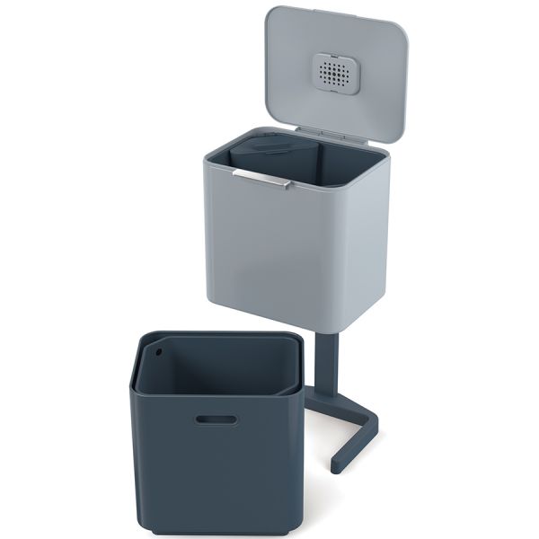 Контейнер для мусора с двумя баками Totem Max Sky 60 л Joseph Joseph