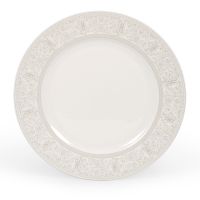 Тарелка закусочная 20.5 см АККУ Дионис из костяного фарфора