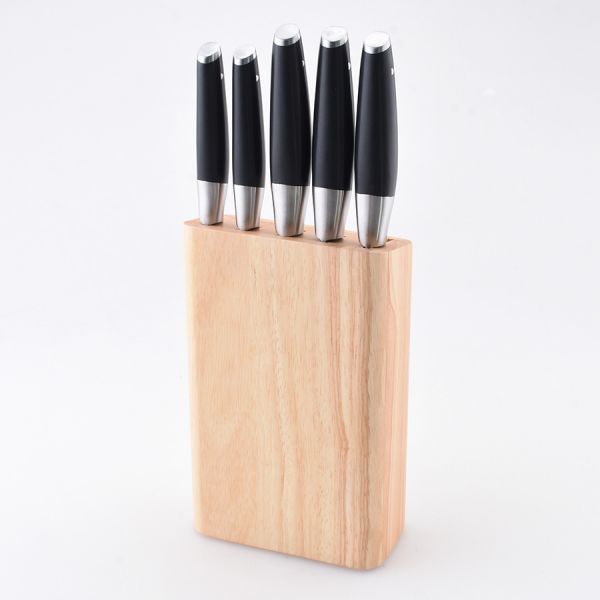 Набор ножей кухонных с подставкой prime, 5 шт Smart Solutions