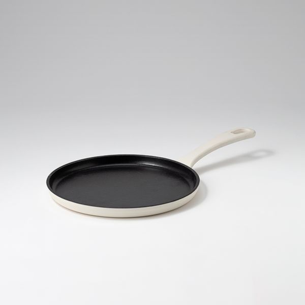 Сковорода блинная чугунная 24 см из коллекции 'Шеффилд', молочная Liberty Jones